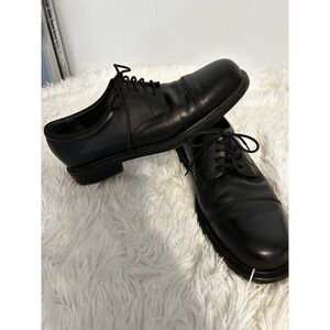 Hunters Bay mens dress shoes 10.5 . Black‎ Great preowned condition.